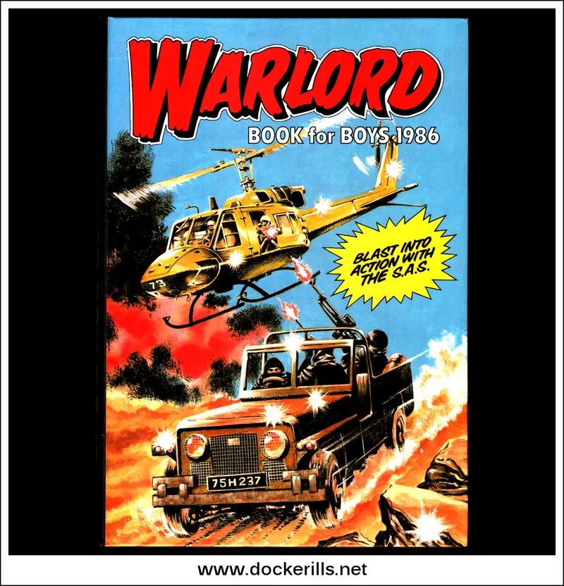 Warlord Annual For Boys 1986 Edition 1