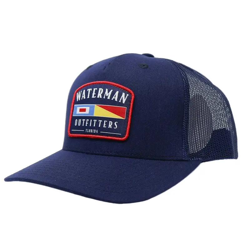 Waterman Wo Nautical Flag Adjustable Fishing Hat 1