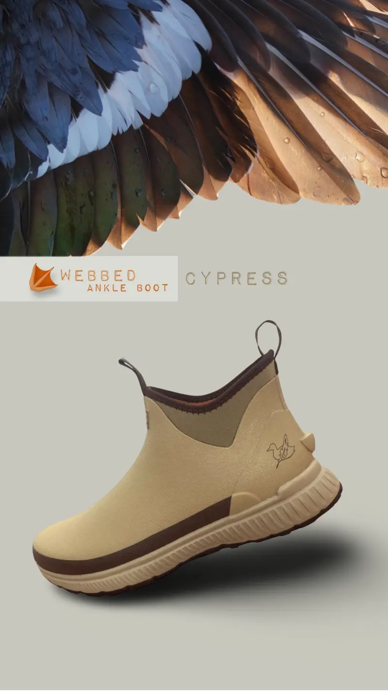 Webbed Ankle Boot – Quick-Dry Outdoor Style 1