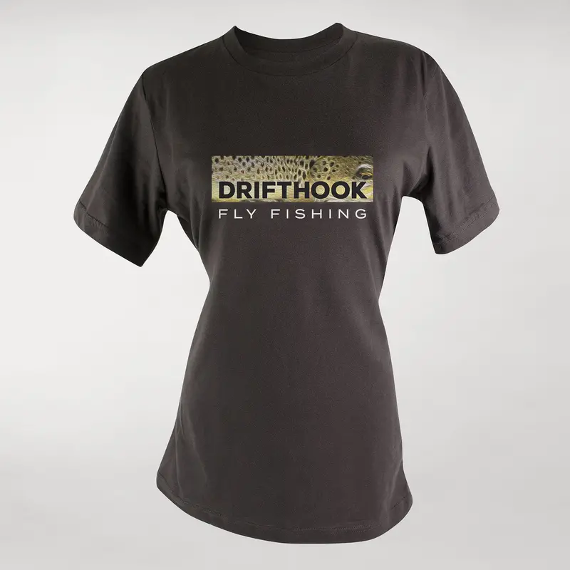 Women'S Drifthook Brown Trout Graphic T-Shirt 1