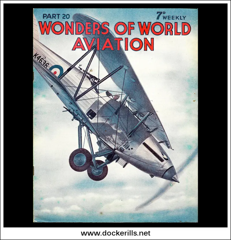 Wonders Of World Aviation – Issue 20 (1938): Hawker Hind Dive Maneuver Cover 1