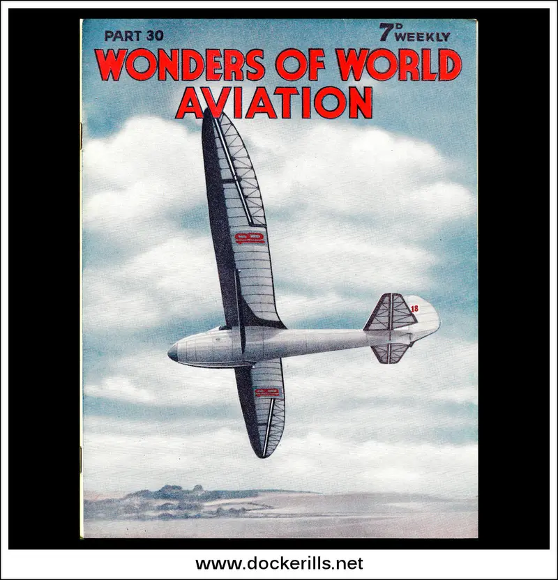 Wonders Of World Aviation – Issue 30 (1938): 1938 Dunstable National Gliding Contest Cover 1