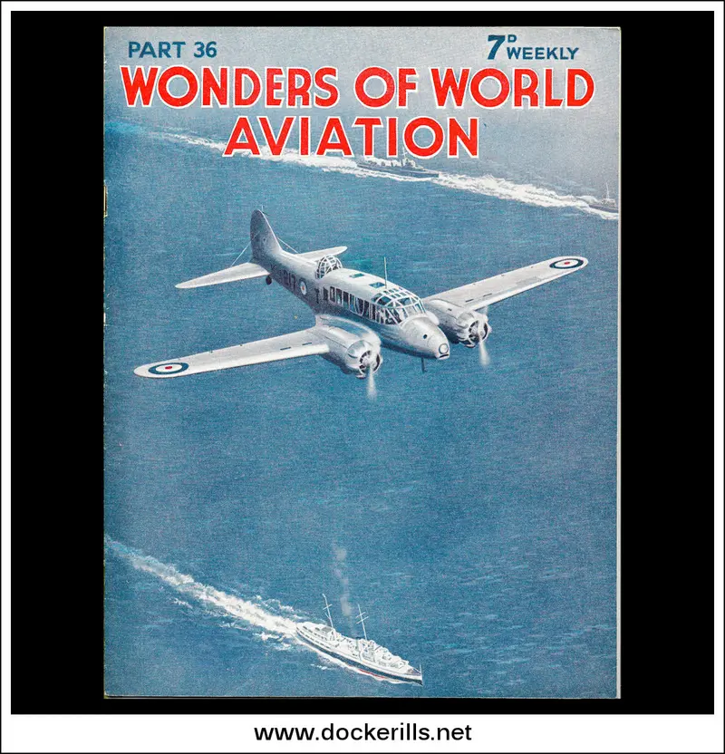 Wonders Of World Aviation – Issue 36 (1938): Avro Anson Coastal Reconnaissance Cover 1