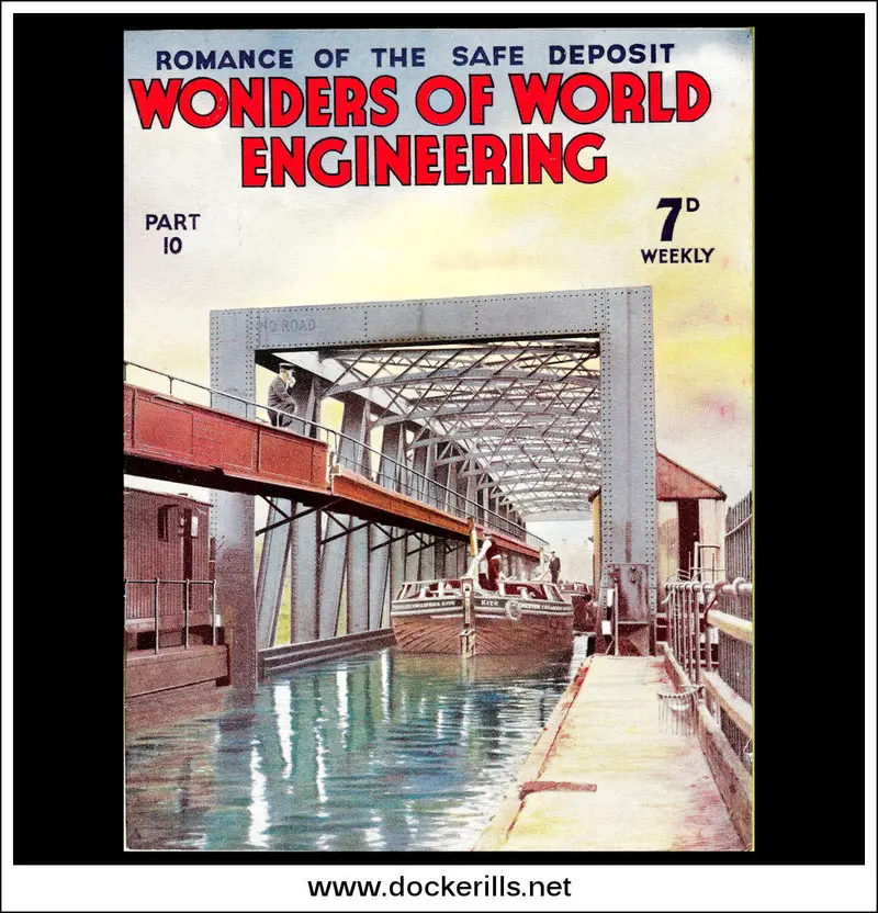 Wonders Of World Engineering No. 10 (1937) – Barton Aqueduct Spanning Manchester Ship Canal Cover 1