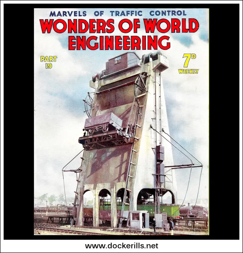 Wonders Of World Engineering No. 19 (1937) – Doncaster Locomotive Coaling Plant Cover 1
