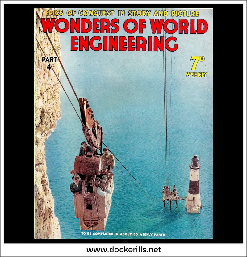 Wonders Of World Engineering No. 4 (1937) – Beachy Head Lighthouse Cableway Workers Cover Photo 1