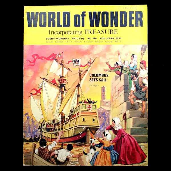 World Of Wonder Magazine (1970–1975) – Classic Educational Publication For Young Readers, Various Editions 1