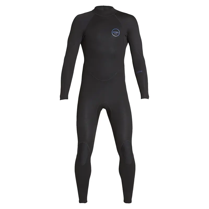 Xcel Men'S Axis 3/2Mm Flatlock Back-Zip Wetsuit – Black 1