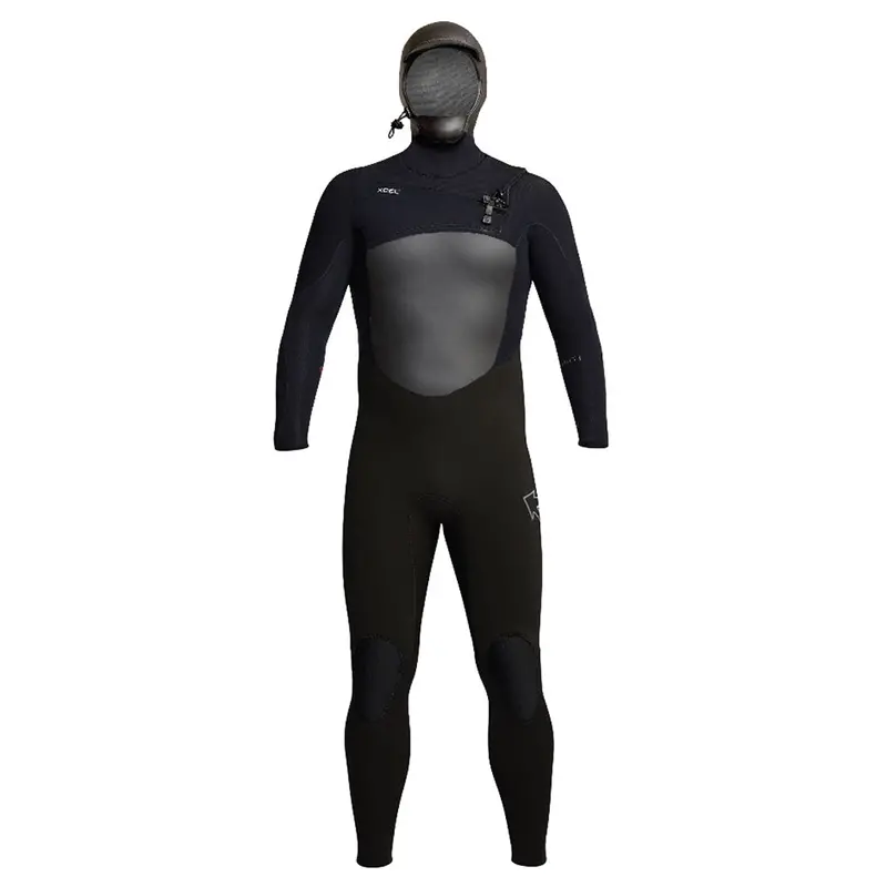 Xcel Men’S Infiniti X2 6/5Mm Hooded Wetsuit – Black 1