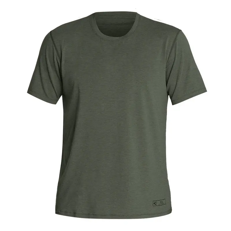 Xcel Threadx Uv Protection Tee – Grape Leaf Solid 1