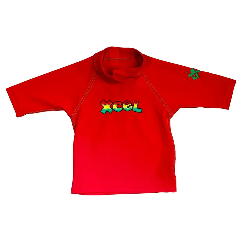 Xcel Toddler Uv-Protective Surf Shirt – Red 1