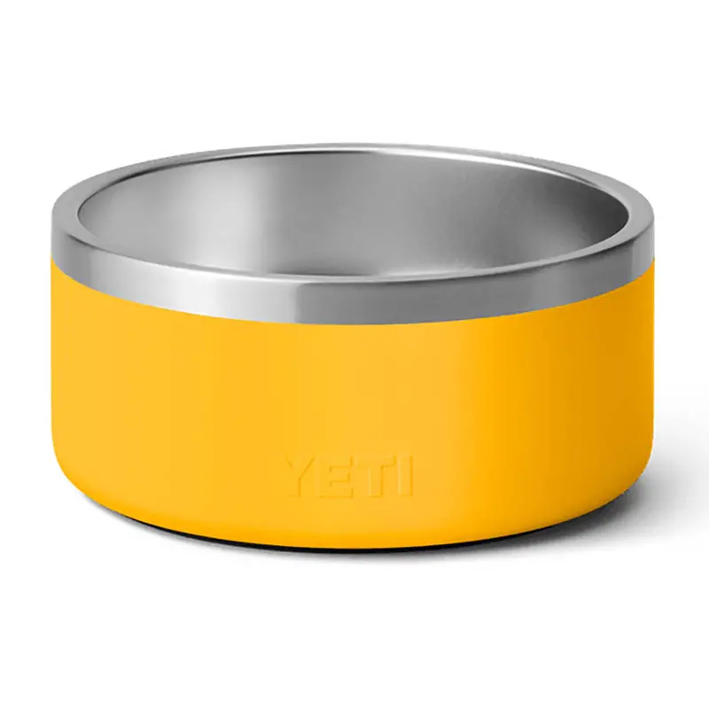 Yeti Boomer 4 Compact Dog Bowl – Alpine Yellow 1