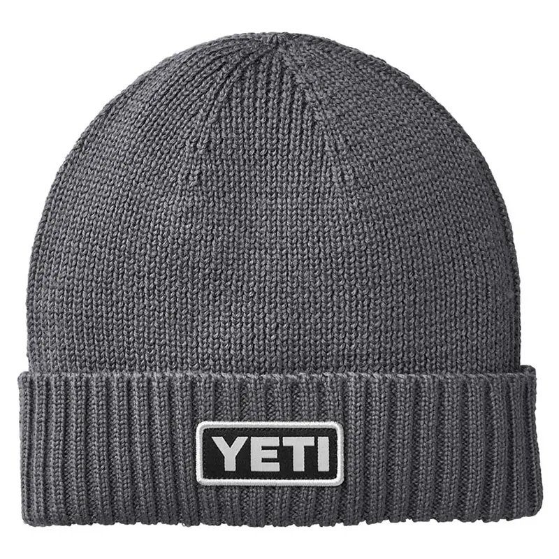 Yeti Grey Logo Beanie 1