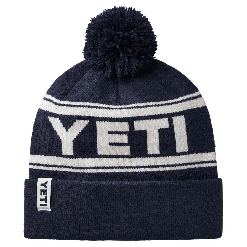 Yeti Navy Retro-Knit Beanie 1