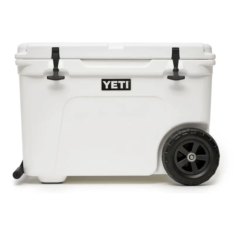 Yeti Tundra Haul Wheeled Cooler – Compact White Model 1