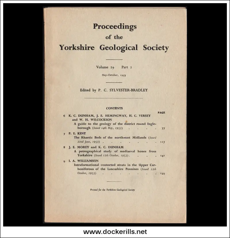 Yorkshire Geological Society Proceedings: Volume 29, Issue 2 (1953) 1