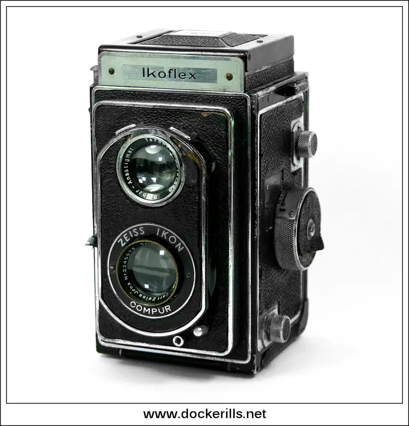 Zeiss Ikon Ikoflex Tlr Camera – Compur Shutter, Triotar F/3.5 Lens (Spare Parts / Repair) 1
