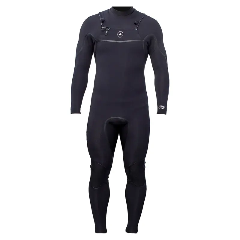 Zion Yeti 3/2.5Mm Chest-Zip Wetsuit – Black Flexible Entry-Level Suit 1