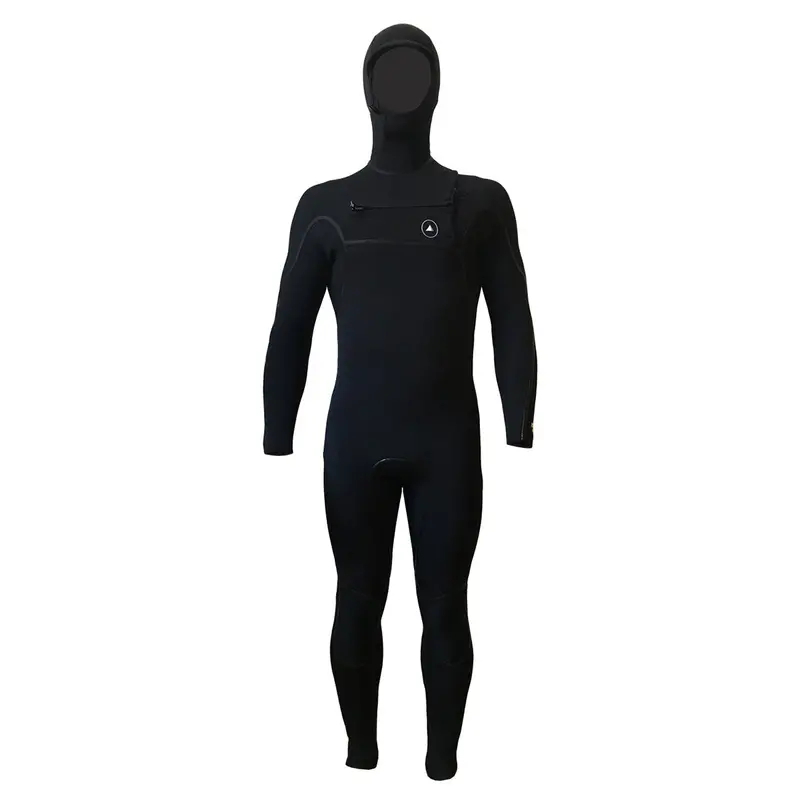 Zion Yeti 6/5/4Mm Full Wetsuit With Integrated Hood – Black 1
